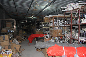 展览工厂灯具区